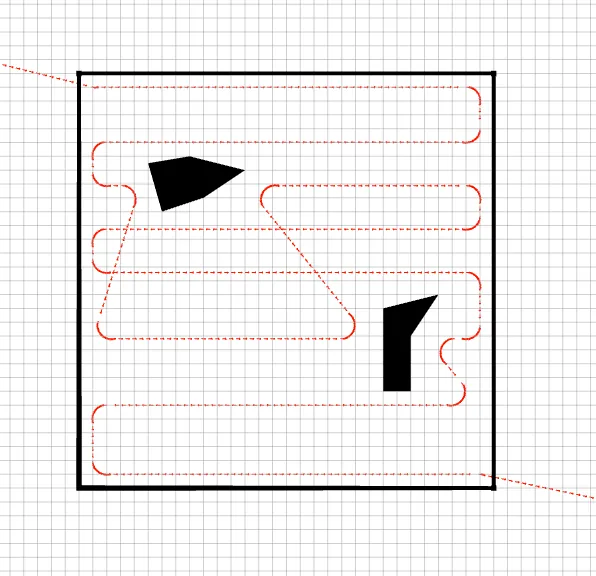 Kinematic Coverage Path Planning